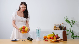 Juicing cup multifunctional juicer USB charging dual speed portable kitchen mixer and cooking machine