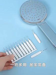 🔥ส่งเร็วทันใจ🔥ร้านไทย100%🔥แปรงทำความสะอาดรูฝักบัว (แพ็ค10ชิ้น) แปรงจิ๋วเช็ดฝุ่น ที่เช็ดฝุ่นตามซอก ที่เช็ดฝุ่นรูลำโพง แปรงทำความสะอาดอเนกประสงค์ แปรงทําความสะอาดช่องเล็ก แปรงจิ๋วเช็ดฝุ่น แปรงทำความสะอาดรูหัวฉีดฝักบัว ป้องกันการอุดตัน ราคาถูก พร้อมส่ง