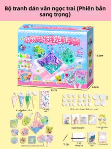 XIONGBUFAN | Bộ DIY Nghệ Thuật Bóng Nhũ cho Sáng Tạo và Làm Thủ Công của Bé Gái
