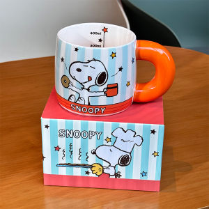Snoopy | Snoopy Cốc Sứ Nhân Vật Hoạt Hình Dễ Thương Tay Cầm Cà Phê Sữa Cốc Nước Cho Hộ Gia Đình Văn Phòng Ăn Sáng Drinkware Kid Quà Tặng Sinh Nhật