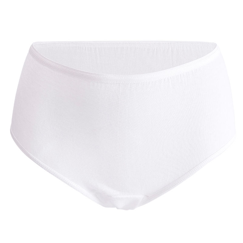 Plus Size Pregnant Womens Antibacterial Disposable Underwear Summer 100.00 Kg-150.00 kg Maternity Confinement Pure Cotton Pregnancy Preparation plus Size Menstrual Panties