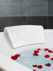 Ghế Tắm SPA Chống Thấm Nước Mềm Mại Có Thể Co Giãn Dùng Để Rửa Đầu Và Lưng Thiết Kế Đầu Đệm Thoải Mái Cho Phòng Tắm