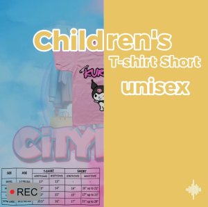 Character Terno T-Shirt & Shorts Set for Boys and Girls - Fun Prints Soft Cotton Sizes 1-11 Years Old