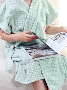 Antibacterial Quick-dry Thin Non-all-cotton Bathrobe