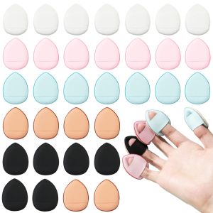 6/10Pcs Mini Finger Puff Foundation Small Air Cushion Powder Sponge Face Concealer BB Cream Cosmetic Applicator Makeup Tools New