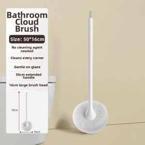 All-Angle Bristle Brush for Bathroom Long Handle