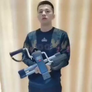 Exercise Bike Elderly Rehabilitation Equipment Hand and Foot Trainer Stroke Hemiplegia Cerebral Infarction Upper and Lower Limbs Exercise Home Bicycle