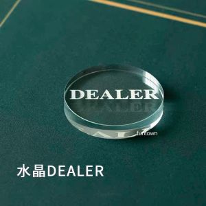Large Texas Holdem Premium Dealer Button