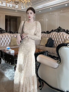 SHANGSHA | Autumn French Elegance Refined and Elegant Dress