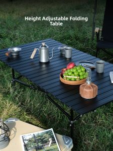 AREFFA | Lightweight Adjustable Folding Aluminum Table