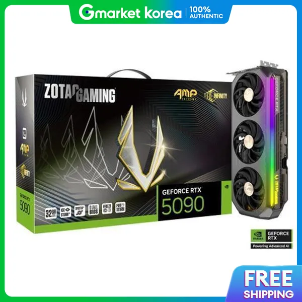 Zotac | Zotac Gaming Geforce Rtx 5090 Amp Extreme Infinity D7 32Gb Zotac Ai-Based Speed and Stability
