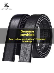 JIFANPAUL | Automatic Buckle Business No-head Leather Belt New Model
