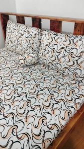 QUALITY NO LUKOT BEDSHEET FULLY GARTERIZED WITH 2 PILLOW CASE