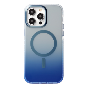 Sanlinba | Gradient Frosted Transparent Magnetic Colorful Durable Phone Case for iPhone 17ProMax