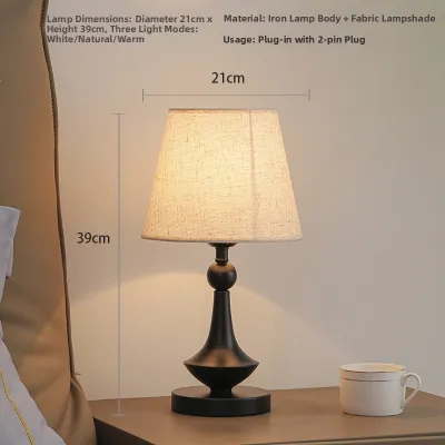 Vintage Retro Creative Nordic Aesthetic Bedside Table Lamp