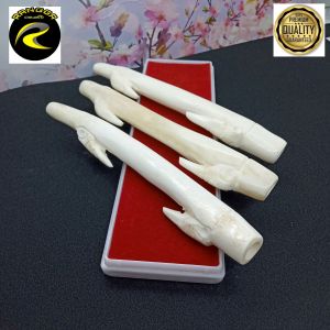 once klokotan tulang sapi ukir bambu petuk m41