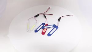10 Cặp Đèn Flash COB Nhấp Nháy Cảnh Báo Khẩn Cấp Đèn Đuôi Đỏ/Xanh Dương Cho Xe Máy Xe Đạp An Toàn Sử Dụng Ban Đêm