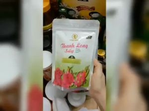 THANH LONG ĐỎ SẤY KHÔ - LONG CHÂU LONG AN túi 100gr