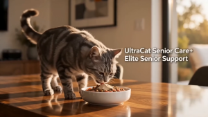 UltraCat Senior Care+ 7 Years Above Advanced Feline Nutrition for Aging Cats 100g