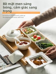 TAOCHUNQIU | Bộ Bát Ăn Sau Sinh Cao Cấp Có Nắp Dùng Để Chứa Soup