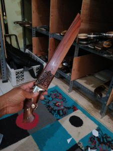 pisau sembelih baja per fulltang super tajam