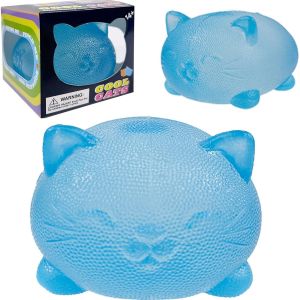 Cat Squishy Toy Squeeze Fidget Toy for Stress Relief Kawaii Squishies Maltose Animal Decompression Sensory Balls for Autism
