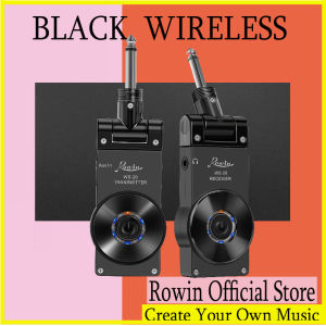 Rowin WS-20 Wireless Guitar System: Transmit & Receive System for 100ft Wireless Connection