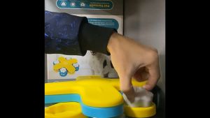 Tornado Puzzle - Đồ chơi mê cung xoay giấu đồ ăn tương tác rèn trí thông minh ăn chậm cho chó - Đen Ta pet shop