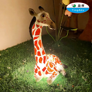Đèn LED Hươu Cao Cổ Trang Trí Khu Vui Chơi Thiếu Nhi Trường Mầm Non