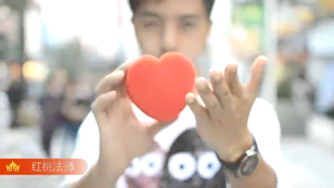 Divimagic Shop Sponge Hearts(Close-Up Magic Tricks)
