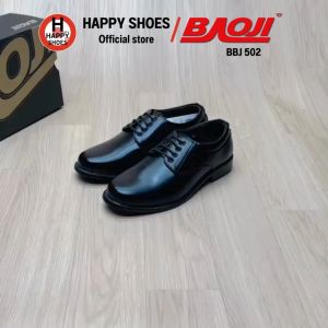 [🥇บาโอจิแท้100%🔢เบอร์36-41🆓ฟรี...ถุงเท้า 1 คู่] BAOJI รองเท้าคัทชูผูกเชือก รองเท้าหนังหุ้มส้น คัตชูเบอร์เล็ก รุ่น BBJ502 หล่อเท่ นุ่มเบา สบายเท้า