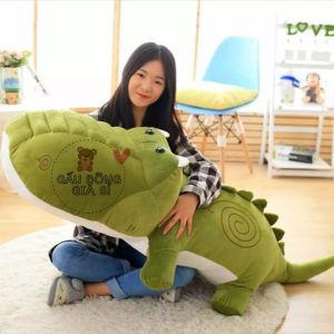 GỐI ÔM CÁ SẤU MẬP MẠP SIZE LỚN 1 MÉT HÀ MÃ HIPPO SIÊU MỊN GIÁ RẺ
