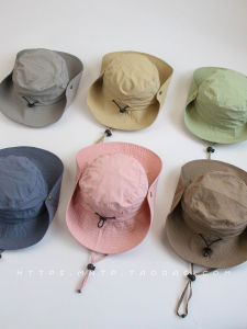 Ngoài Trời Nhanh Khô Vành Lớn Câu Cá Mũ Cha Mẹ-con款 Mũ Che Nắng Cho Bé Trai Và Bé Gái Sa Mạc Đi Bộ Đường Dài Mũ Du Lịch