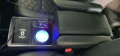 Toyota Noah Suzuki Landy Armrest console box with Wireless Charging n lighting