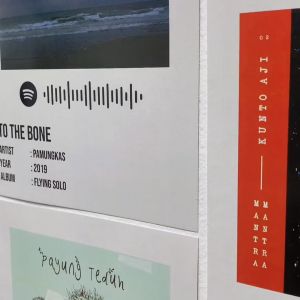 Poster Album Musik Band Indie Spotify - Album Lagu Indie A5 [ISI 20 LEMBAR]