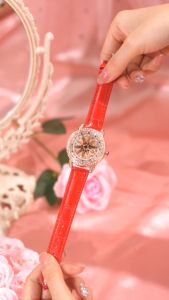 Nubri COD Jam Tangan Wanita Dial Putar Elegan Mewah Sederhana Warna Emas Mawar A3