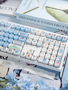 TUMAO | Customizable Image 3-Mode Wireless Wired Mechanical Keyboard for Female Office and Gaming