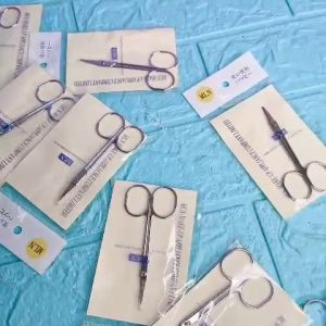 Kéo cắt tỉa lông mũilông milông mày cao cấp sắc bén hàng tốt loại 1