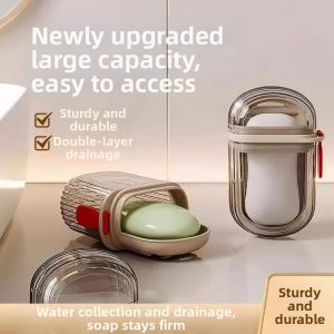 Portable Soap Case with Drip Tray