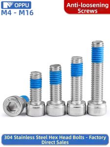 OPPU | Anti-slip Glue Application Hex Head Screw