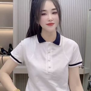 HUAXUNRAN | Áo Polo Phong Cách Dáng Rộng Size Lớn