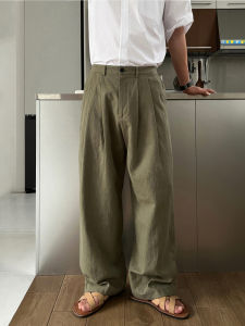 DAVID&ME | High-quality Loose Flax Trousers SpringSummer