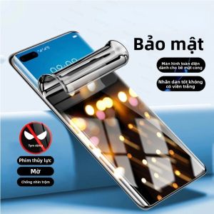 3 Miếng Dán Bảo Vệ Màn Hình Hydrogel Bảo Mật Cho Motorola Edge Series Bảo Vệ Toàn Diện Chống Gián Điệp Chống Trầy Xước Chống Vỡ Cho Edge 60 50 Fusion 40 50 Neo 30 Pro Ultra G85