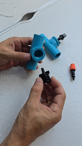 ต่ออุปกรณ์ 6 มิล เกลียวนอก 4 หุน (1 แพ็ก 5 ตัว) ต่อกับอุปกรณ์ หัวพ่นหมอก มินิ สปริงเกอร์ หัวพ่นหมอก เกษตร ระบบน้ำ ท่อประปา A015