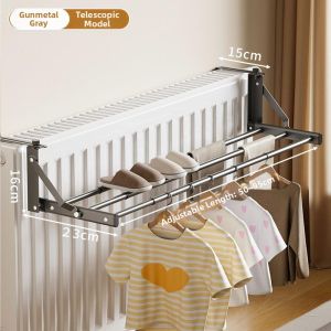 Drying and Organizing Foldable Clothes Drying Rack