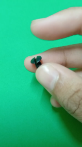 Baut Min Hitam M4x6 / Baut Tataban Jahit Obras M.J.M-71505 / M4*6