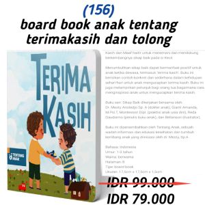 board book anak tentang terimakasih dan tolong