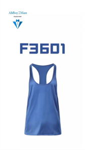 Lifestyle: Mens Nylon Satin-Like Tank Top (F3601)