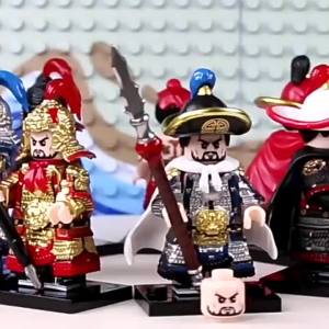 Ancient Hero Yue Fei Loyal and Brave Assembly Bricks Toy