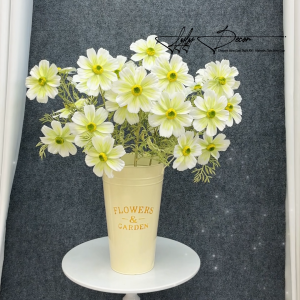 5-10 Cành Hoa Sao Nháy (cúc daisy) Thân Lông 3b Hàng Nhập Khẩu Cao Cấp Trang Trí Sự Kiện Bó hoa. Hoa Lụa LyLy Decor